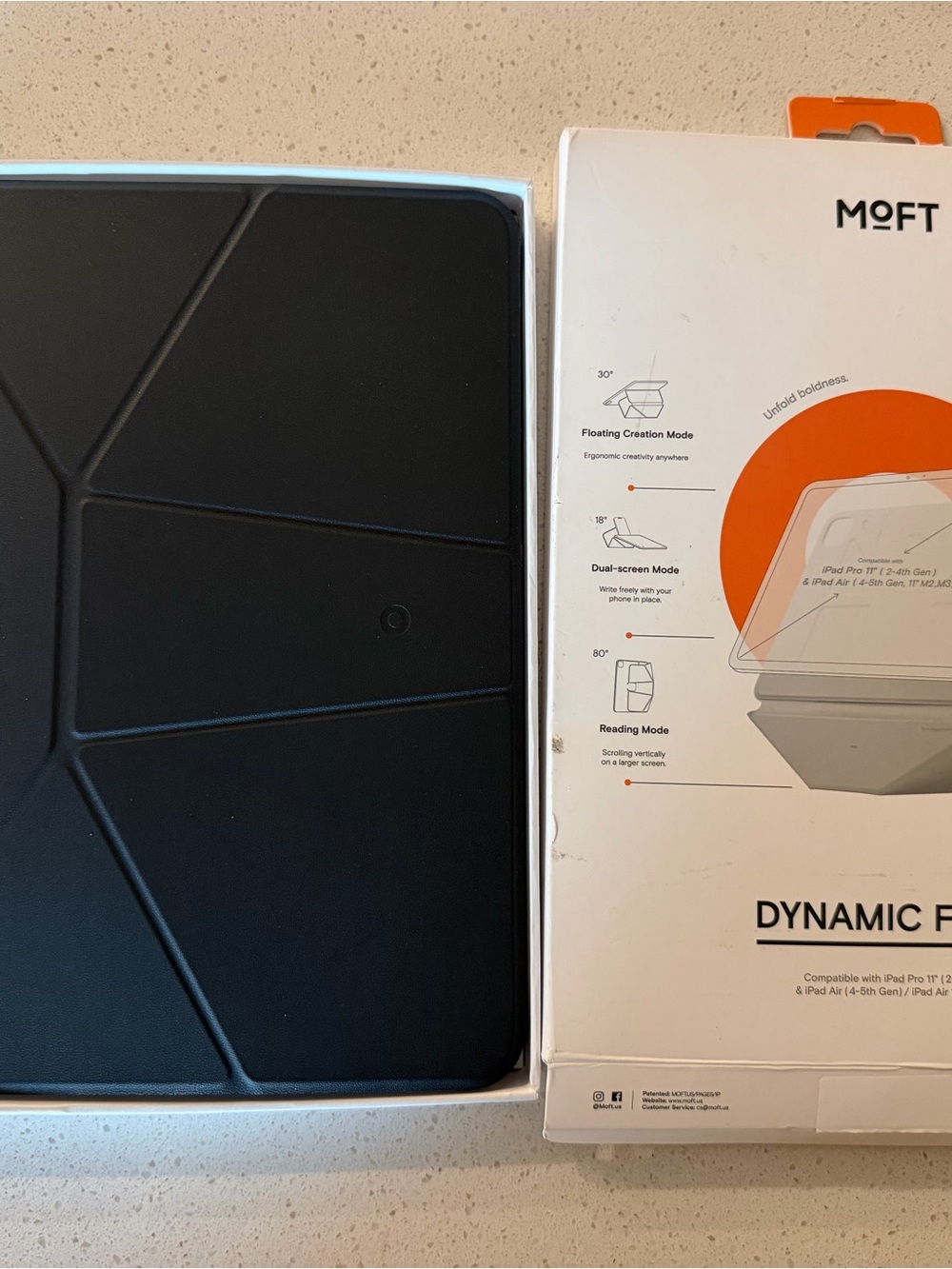 Dynamic Folio Tablet Case - Gray - Picture 3 of 3